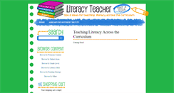 Desktop Screenshot of literacyteacher.com